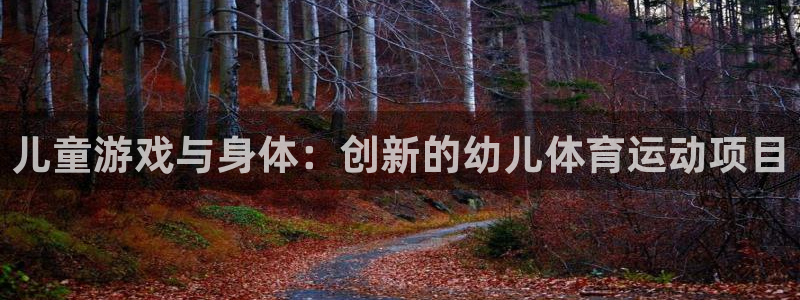3377体育com：儿童游戏与身体：创新的幼儿体育运动项目