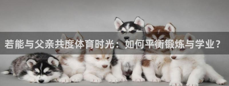 3377体育app登录入口：若能与父亲共度体育时光：如何平衡锻炼与学业？
